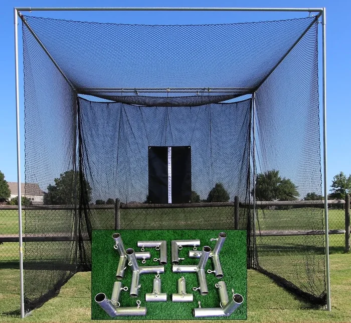 10′ x 10′ x 10′ Master Golf Net with Frame Kit (Poles Not Included)