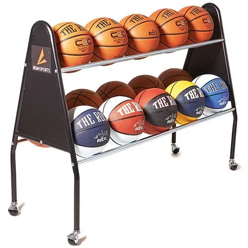 15 Ball Heavy Duty Chrome Cart | 51″ x 19″ x 38″
