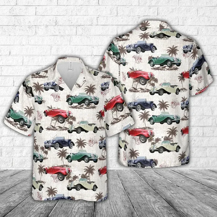 1954 MG TF 1250 Hawaiian Shirt – Fanshubus.com
