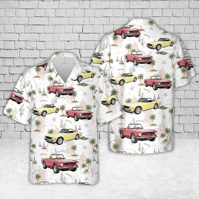1970 Triumph TR6 Hawaiian Shirt – Fanshubus.com