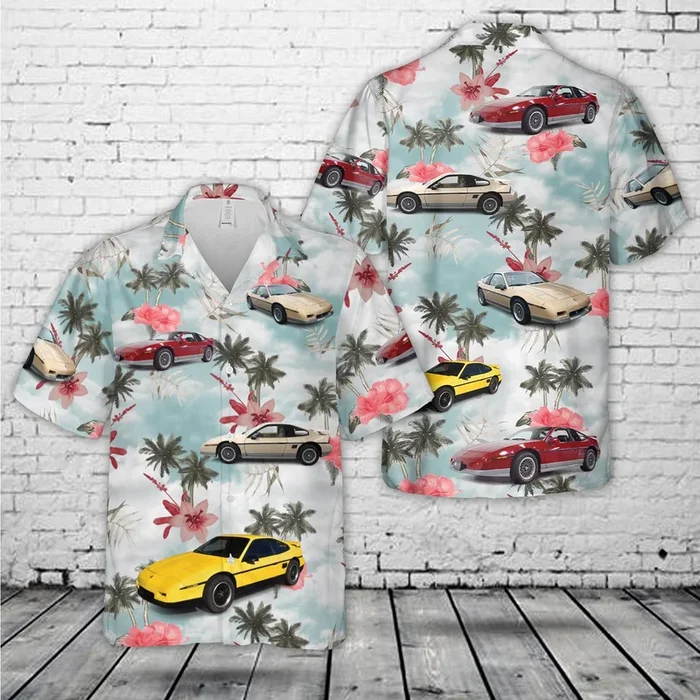 1987 Pontiac Fiero GT Hawaiian Shirt – Fanshubus.com