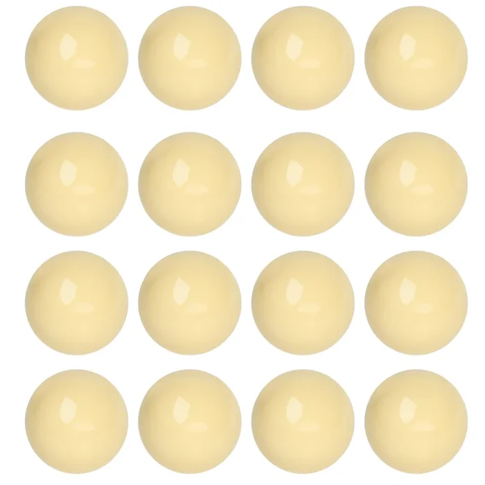 2 1/4″ Coin-Op Magnetic Billiard Table Pool Cue Ball (16 Packs)