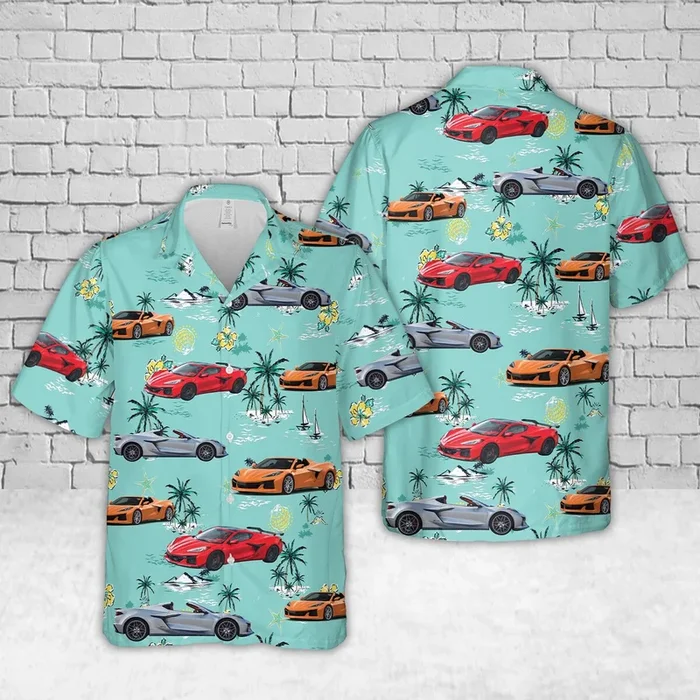 2023 Corvette Z06 Hawaiian Shirt – Fanshubus.com