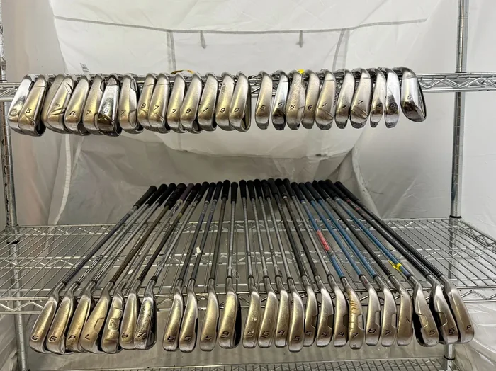 50 Assorted Cobra & TaylorMade Irons & Wedges