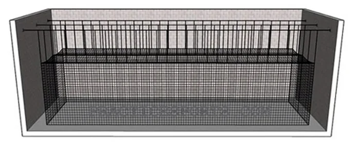 55 ft EasySlide Indoor LineLift Batting Cage Kit