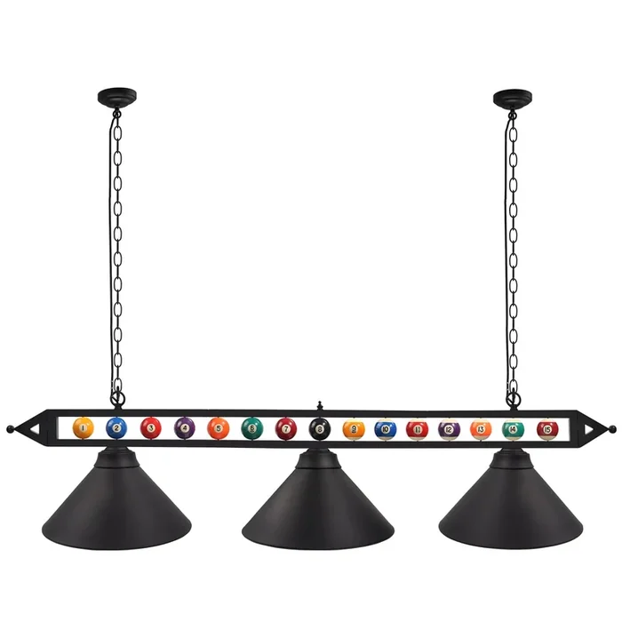 59″ Heavy Duty Metal Hanging Billiard Pool Table Lights