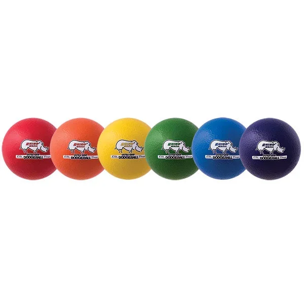 6.3″ Rhino Skin Ultra Grip Foam Dodgeballs – Set of 6