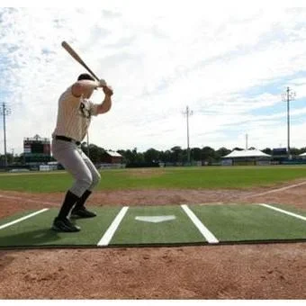 7×12 Batters Box Turf Mat (Throw Down Plate)