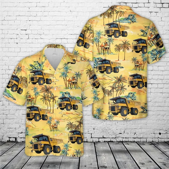 775E Off Highway Truck Hawaiian Shirt – Fanshubus.com