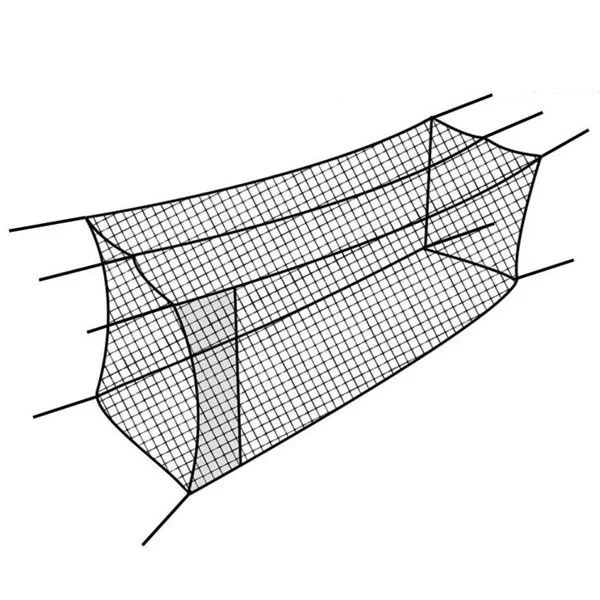 #84 Twisted Poly Batting Cage Net: 12’H x 14’W x 55’L