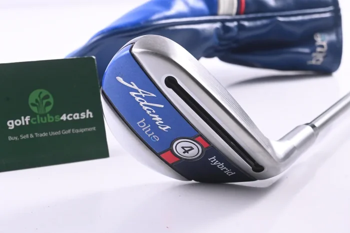 Adams Blue #4 Hybrid / 20 Degree / Regular Flex Aldila SlimTech 55 Shaft