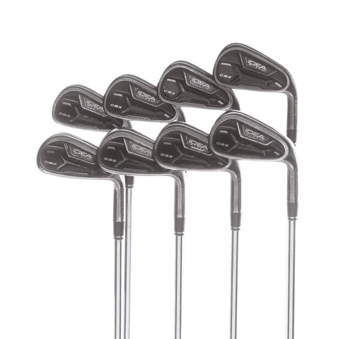 Adams Golf Idea black CB2 Steel Mens Right Hand Irons 4-GW Regular – KBS Tour90