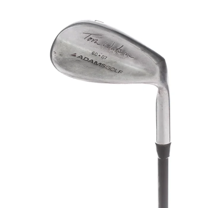 Adams Golf Tom Watson Steel Mens Right Hand Lob Wedge 60* 7 Bounce Wedge – Adams True Temper