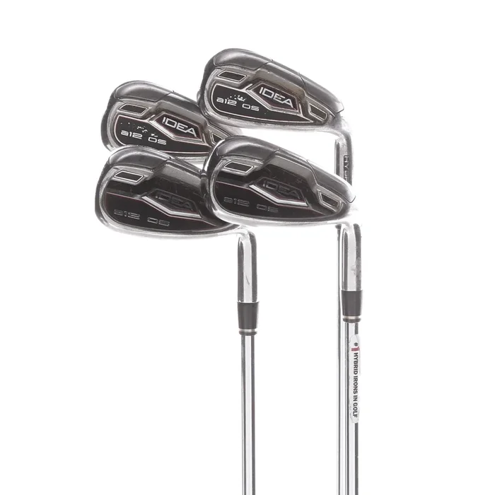 Adams Idea a12 OS Steel Mens Right Hand Irons 7-PW Regular – True Temper Performance 85