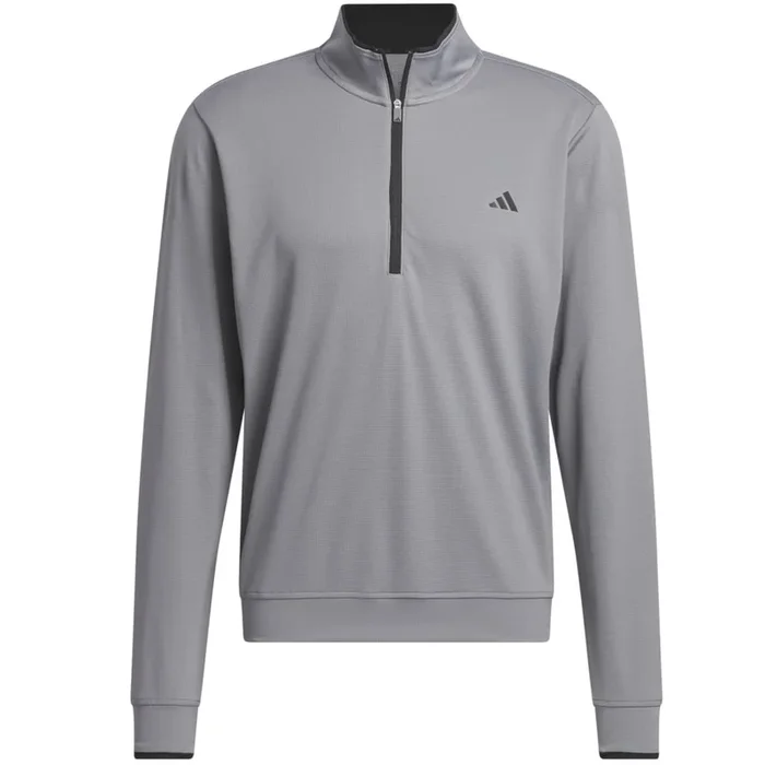 adidas Core Lightweight 1/4 Zip Pullover – Grey Three