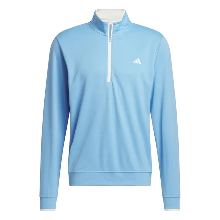 adidas Core Lightweight 1/4 Zip Pullover – Semi Blue Burst