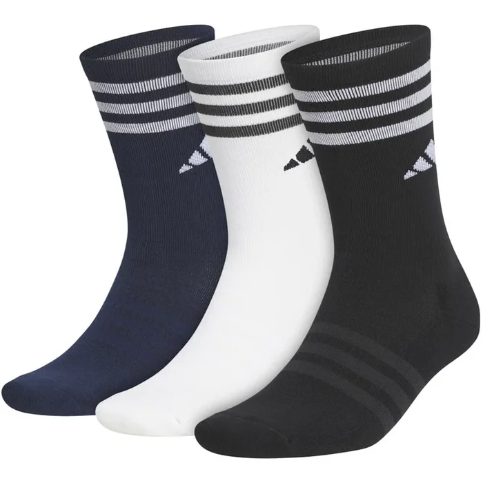 adidas Crew Socks (3 Pack) – Navy/White/Black