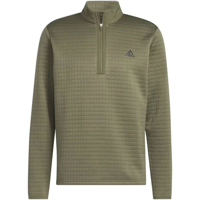 adidas DWR 1/4 Zip Pullover – Olive Strata