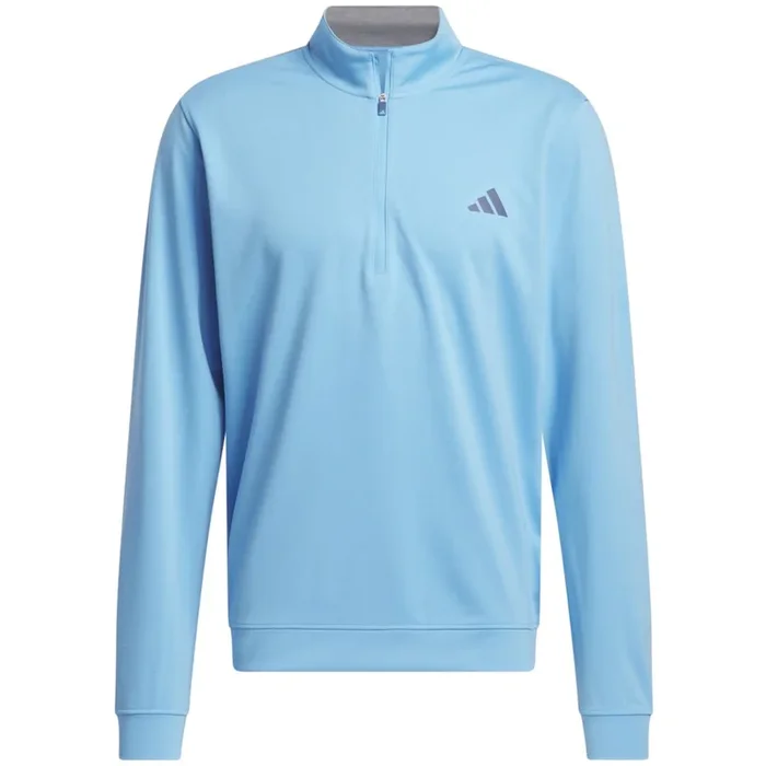 adidas Elevated 1/4 Zip Pullover – Semi Blue Burst