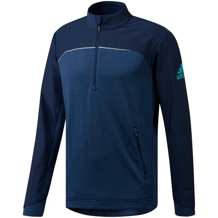 adidas Go-To 1/4 Zip Sweater – Navy