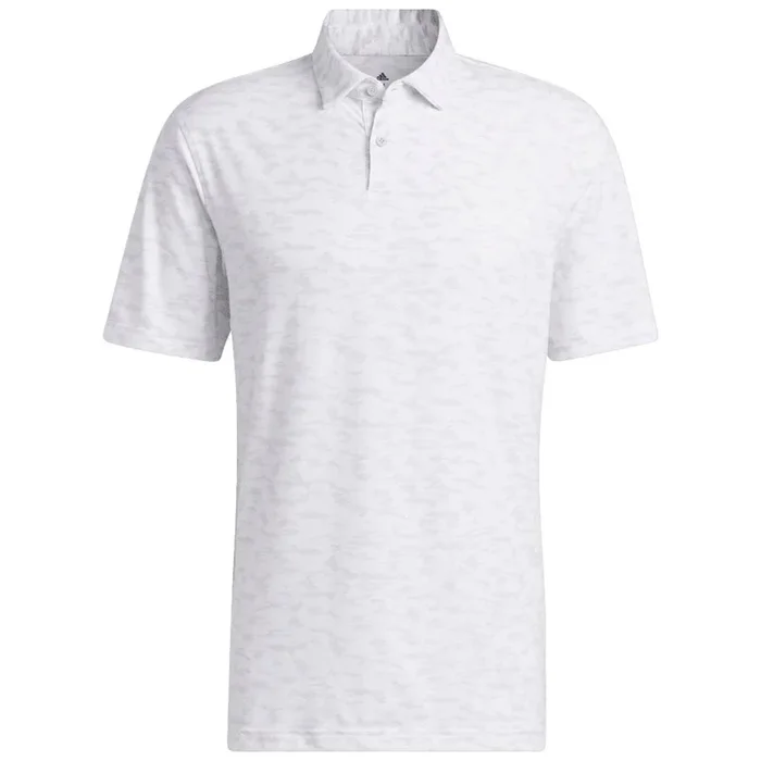 Adidas Go-To Camo Polo – Grey One/White