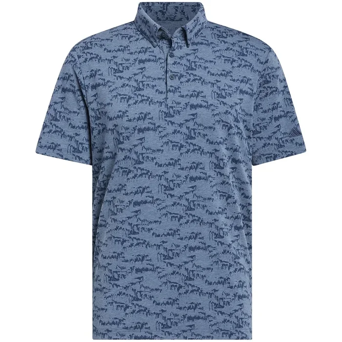 adidas Go-To Print Polo Shirt – Arctic Night