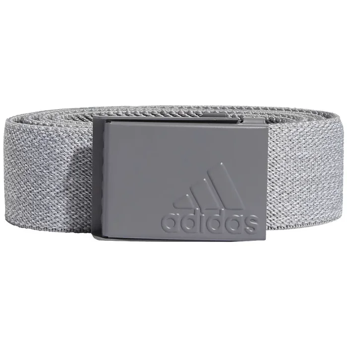 adidas Heather Stretch Reversible Belt – Grey Three