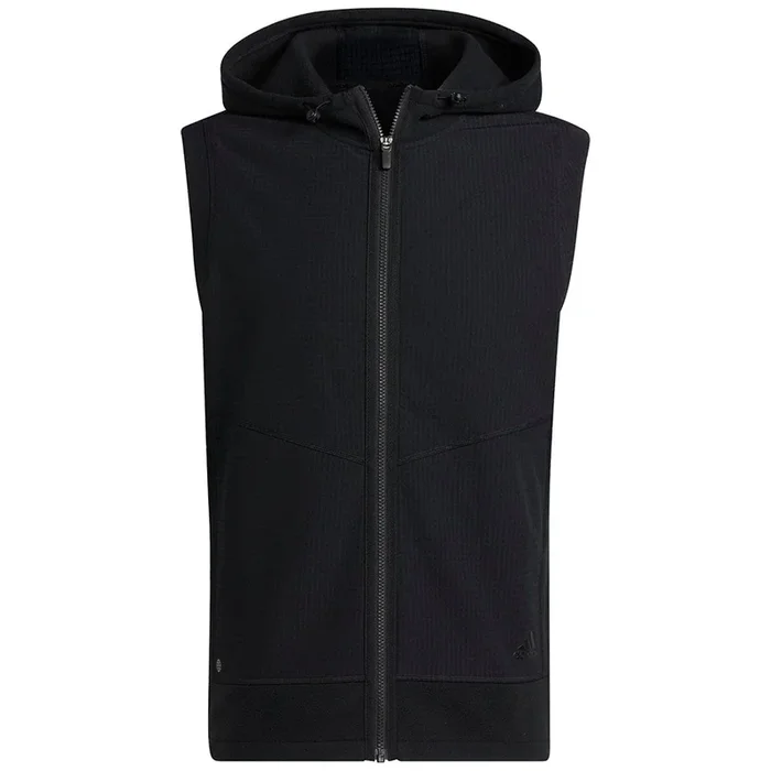 adidas Hoodie Vest – Black