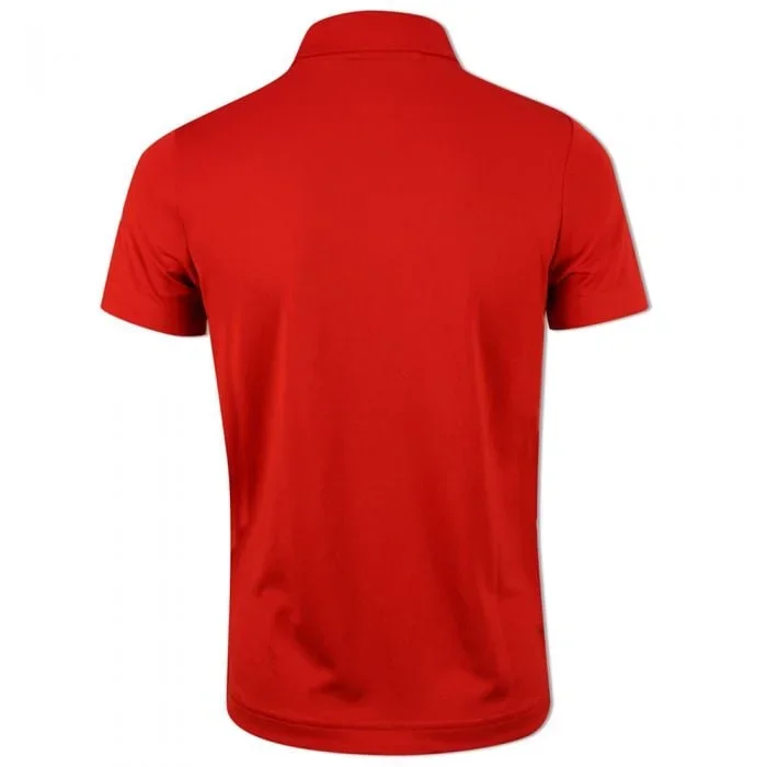 adidas Junior Solid Tournament Polo Shirt – Red