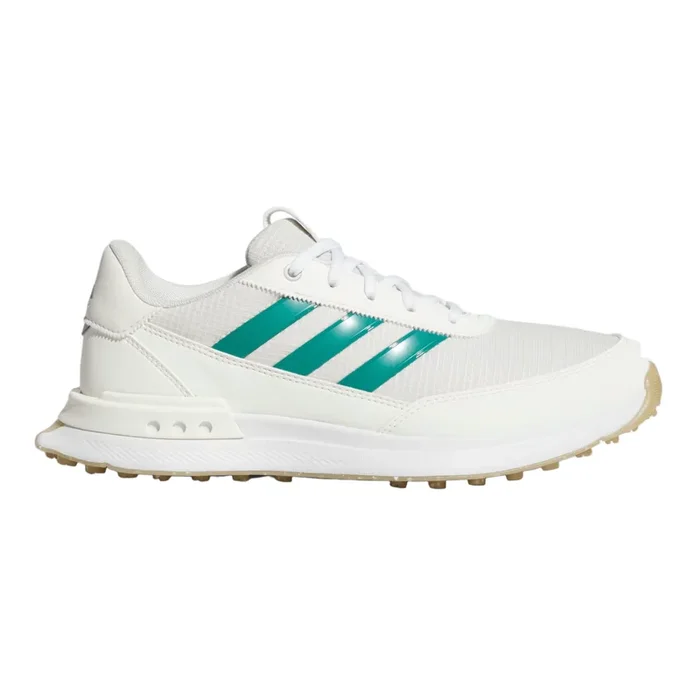Adidas Ladies S2G Spikeless 24 Golf Shoes – Off White / Pure Teal / Alumina