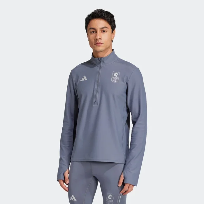 adidas Men’s Boston Marathon 2025 OTR 1/4 Zip