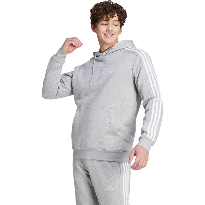 adidas Men’s Essentials Fleece 3-Stripes Hoodie