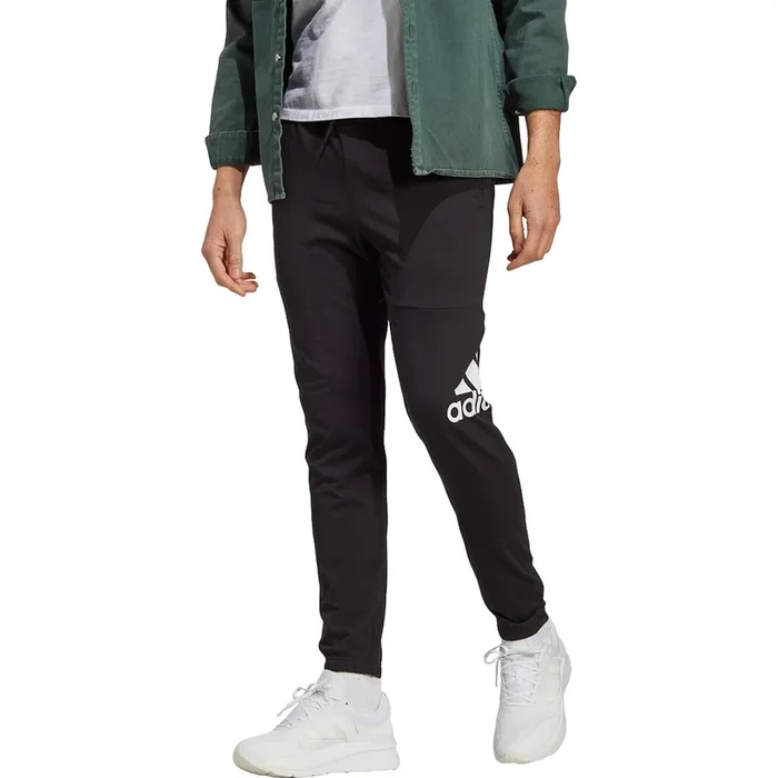 adidas Men’s Essentials Single Jersey Tapered Logo Pants