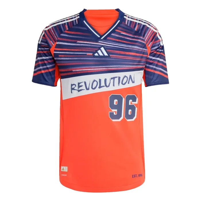 adidas Men’s New England Revolution 2025 Archive Authentic Jersey