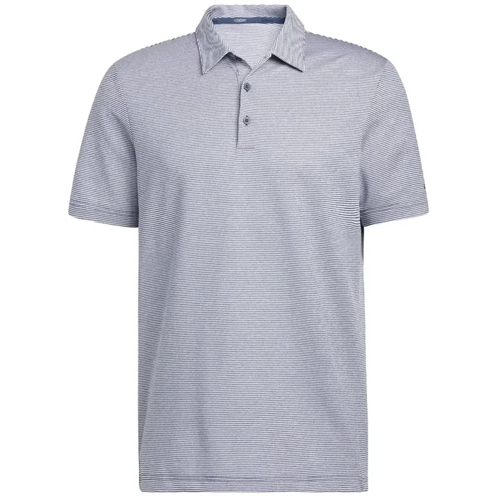 adidas Ottoman Stripe Polo Shirt – Crew Navy/White