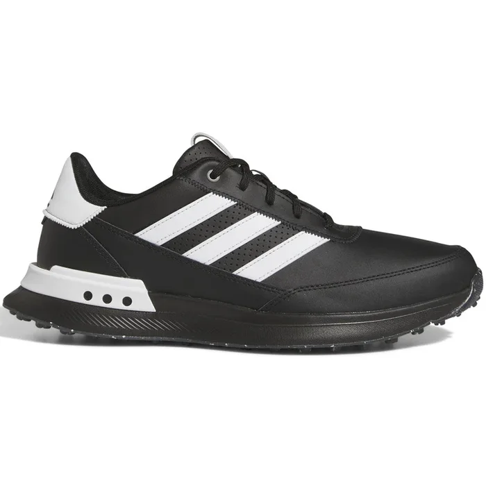 adidas S2G 24 Spikeless Leather Waterproof Shoes – Core Black/Ftwr White/Iron Met.