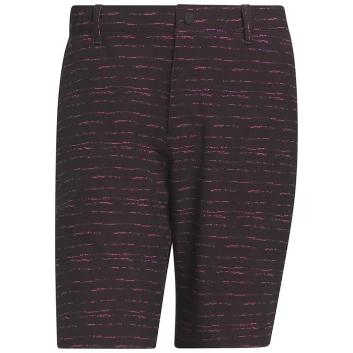 adidas Textured Shorts – Black/Lucid Fuchsia