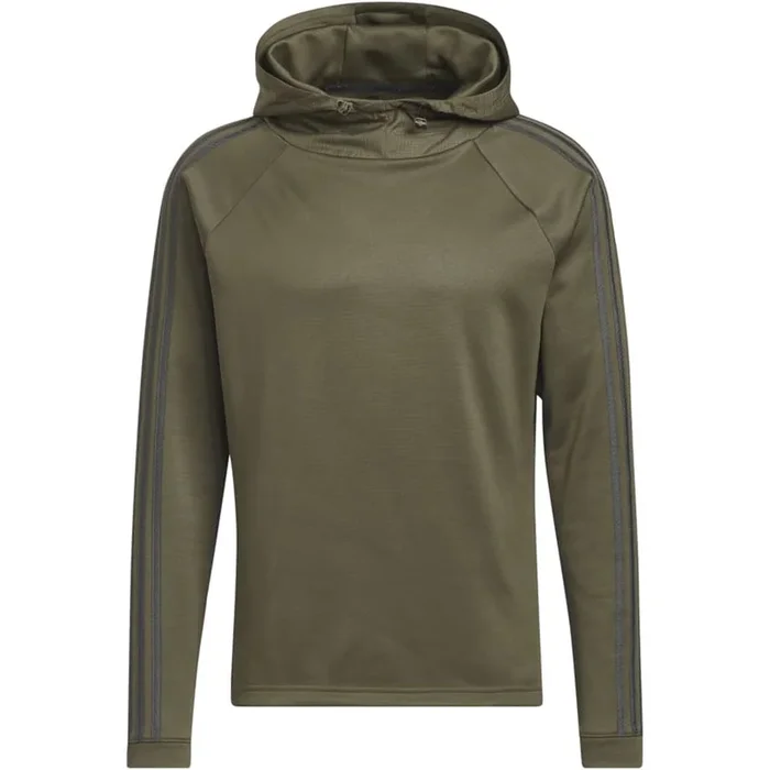 adidas Three Stripes Cold.Rdy Hoodie – Olive Strata