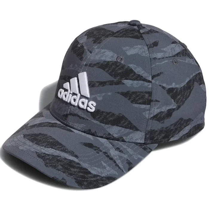 adidas Tour Print Snapback – Black