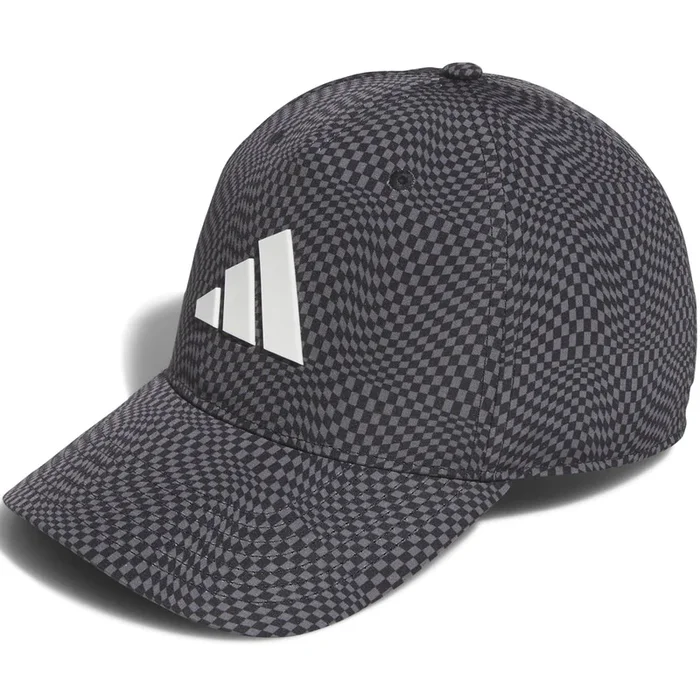 adidas Tour Print Snapback Cap – Black/Charcoal