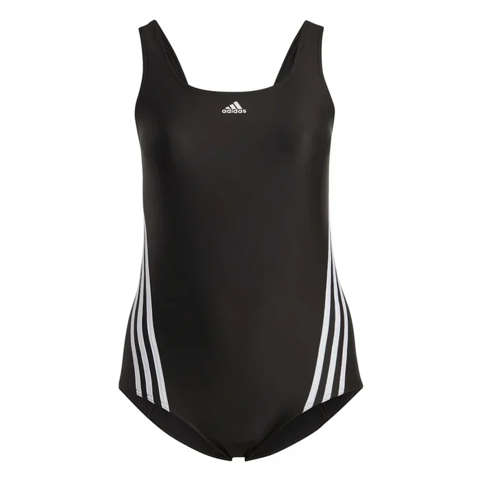 adidas Women’s 3-Stripes Swimsuit (Plus)