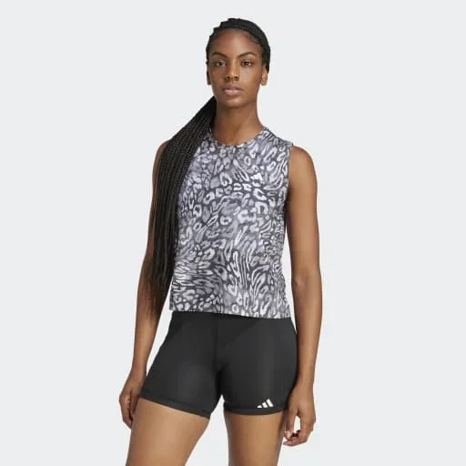 adidas Women’s Own the Run 3-Stripes Tank Top