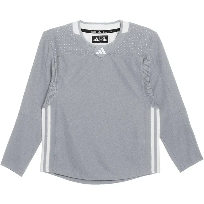 adidas Youth adiTeam Three Stripe Hockey Jersey