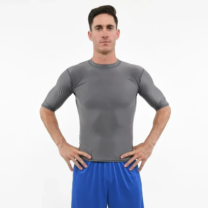 ADULT A4 1/2 Sleeve Compression Crew Shirt