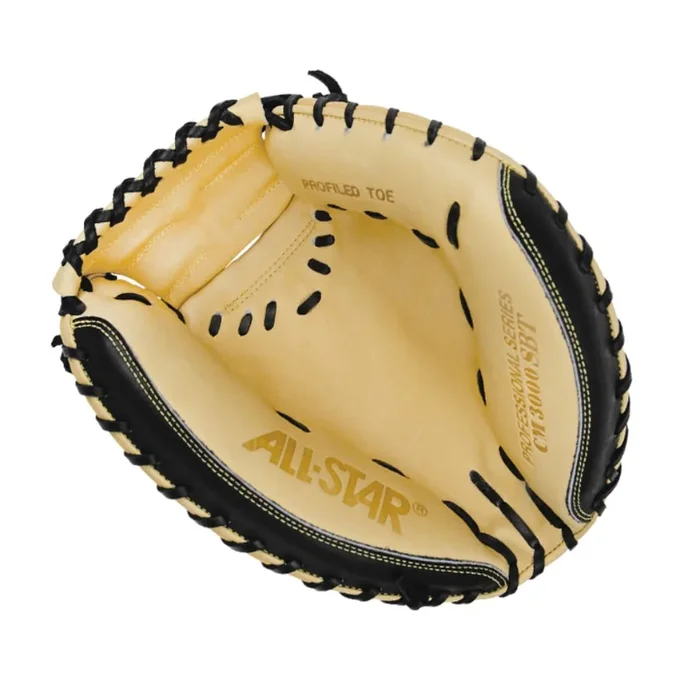 ALL-STAR CM3000SBT Pro Elite 33.5″ Black & Tan Catchers Mitt