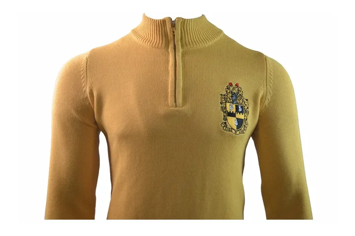 Alpha Phi Alpha Old Gold Half Zip Sweater