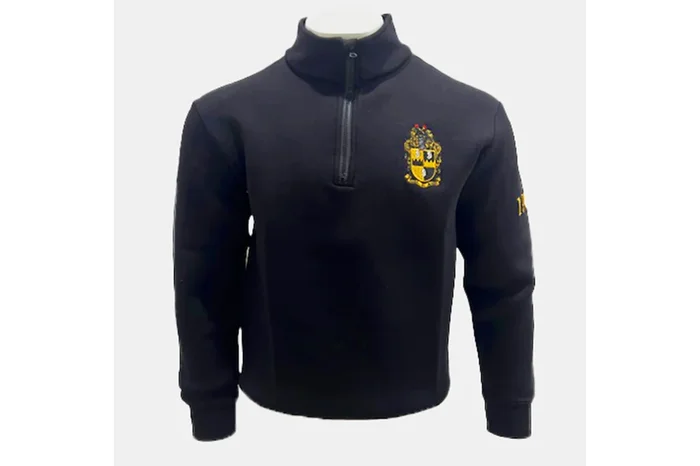 Alpha Phi Alpha Plush Black Pullover