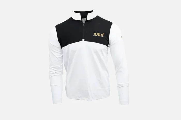 Alpha Phi Alpha White & Black Pullover