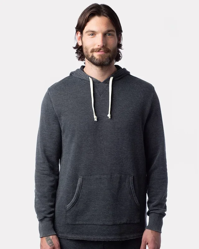 Alternative Men’s School Yard Mineral Wash French Terry Hooded Sweatshirt