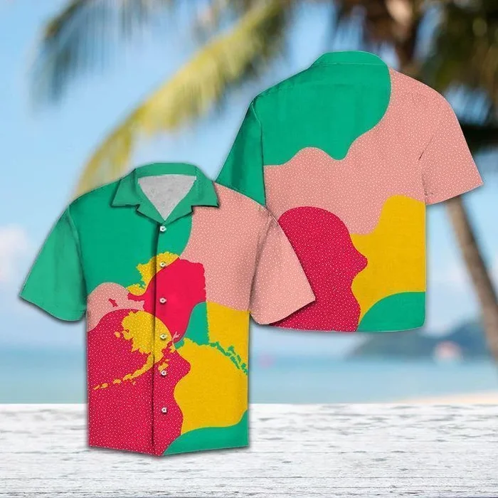 Amazing Colorful Alaska Hawaiian Shirt – For Men and Women – Fanshubus – Fanshubus.com